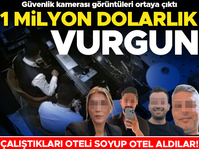 1 milyon dolarlık vurgun! 5 yıldızlı oteli soyup butik otel almışlar