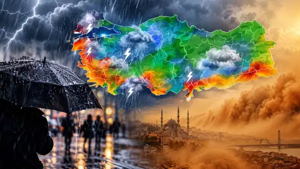 12 Ekim 2026 Hava Durumu: Sağanak ve Toz Taşınımı Uyarısı