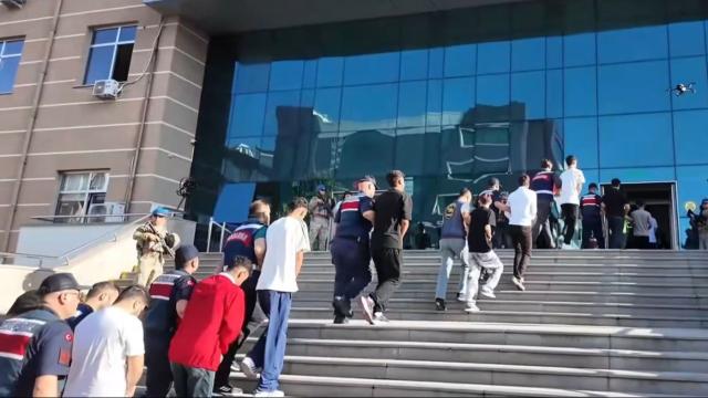 12 ilde organize suç örgütlerine operasyon: 74 tutuklama