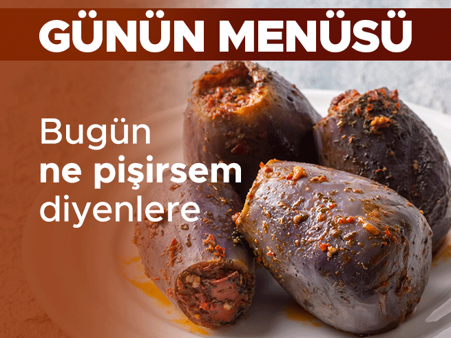 12 Temmuz akşamına özel: Patlıcan dolması ve cevizli erişte