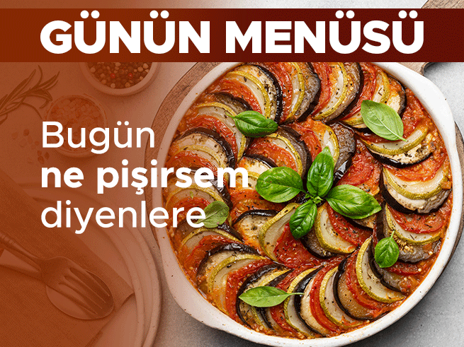 13 Haziran Akşam Yemeği Menüsü: Badem Çorbası, Ratatouille ve Tavuklu Nohutlu Pilav