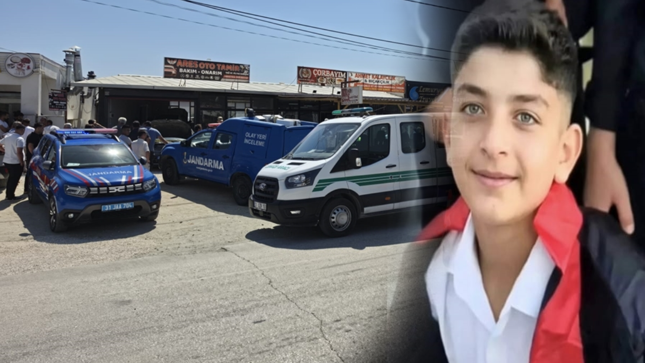 13 Yaşındaki Tunç Çam, Oto Tamirhanesinde Hayatını Kaybetti