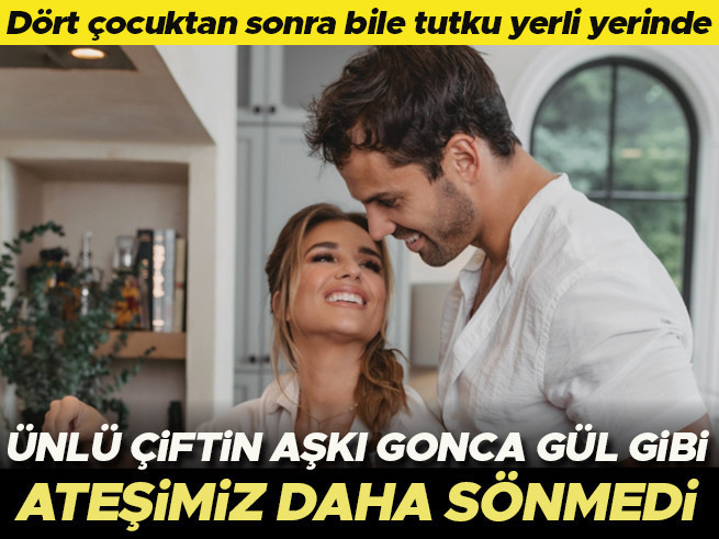 13 yıllık evli ünlü çift: Aşkımız ilk günkü gibi