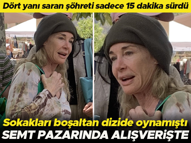 15 Dakikalık Şöhret: O Efsane Dizinin Yıldızı Şimdi Semt Pazarında