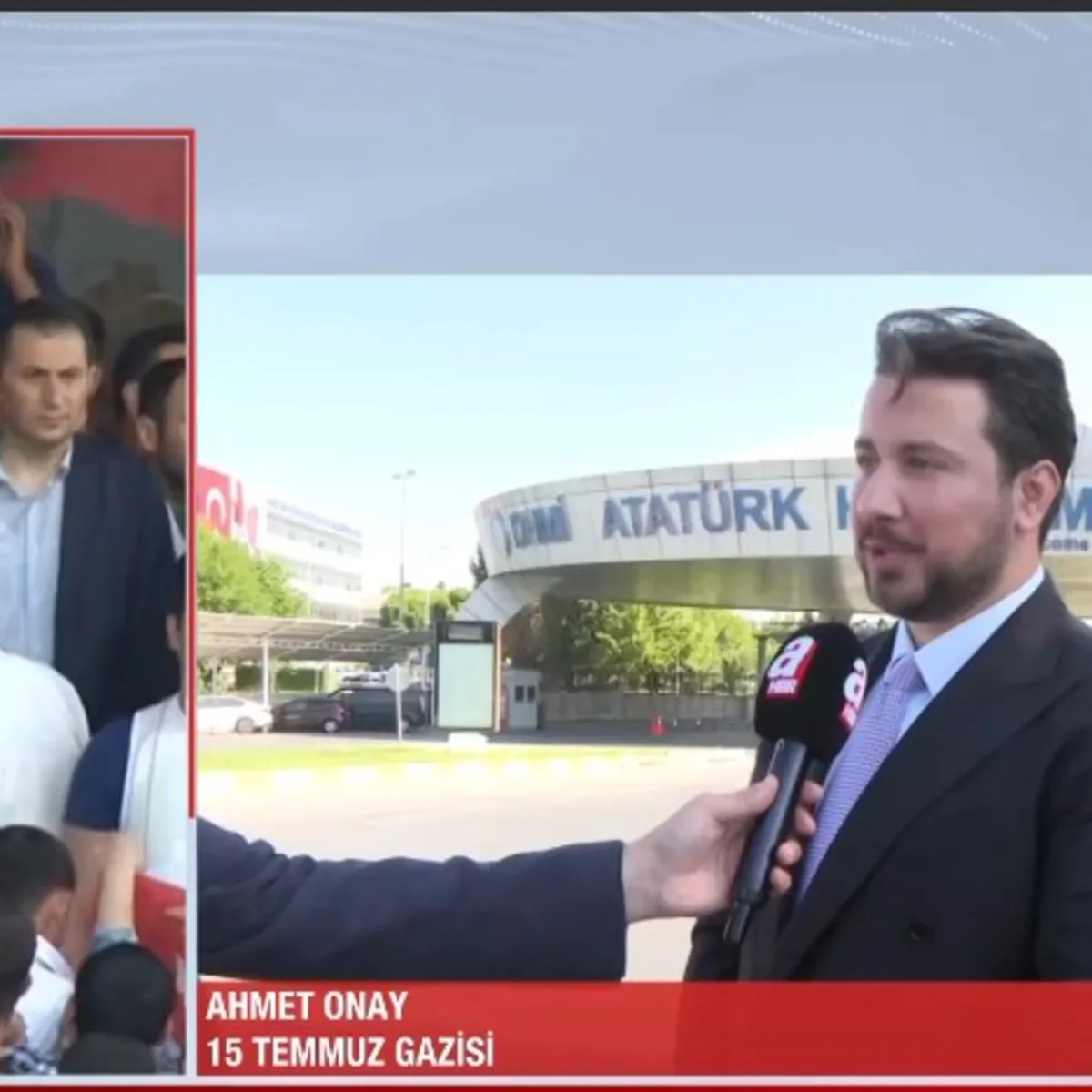 15 Temmuz Gazisi Ahmet Onay'dan A Haber'de Tarihi Sözler