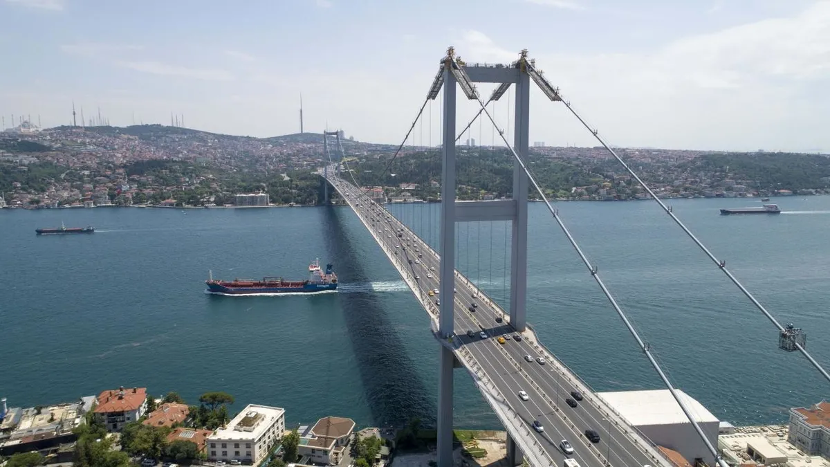 15 Temmuz Şehitler Köprüsü'nde Trafik Düzenlemesi: 3 Gece Kapalı