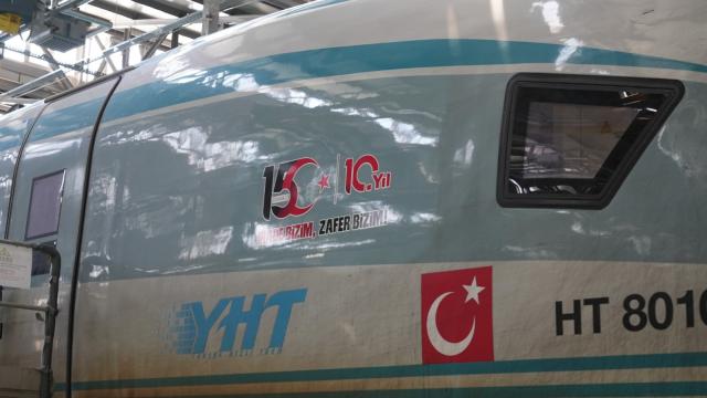 15 Temmuz'un yıl dönümünde YHT'ler özel logoyla sefer yapacak