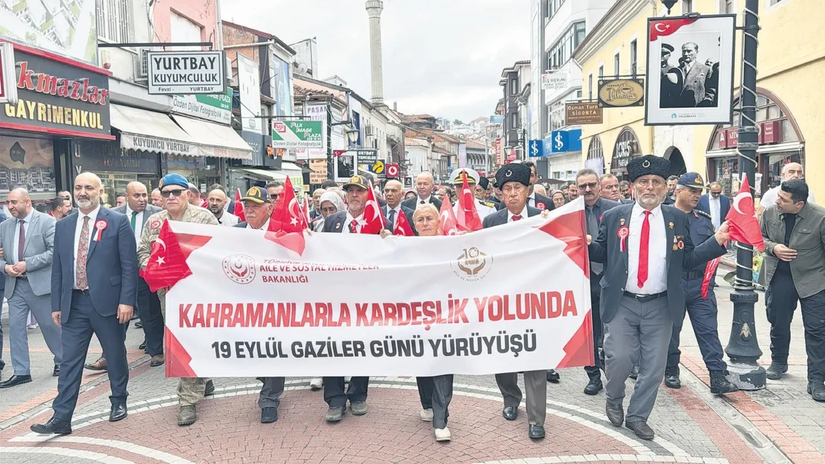 19 Eylül Gaziler Günü Yurt Genelinde Coşkuyla Kutlandı