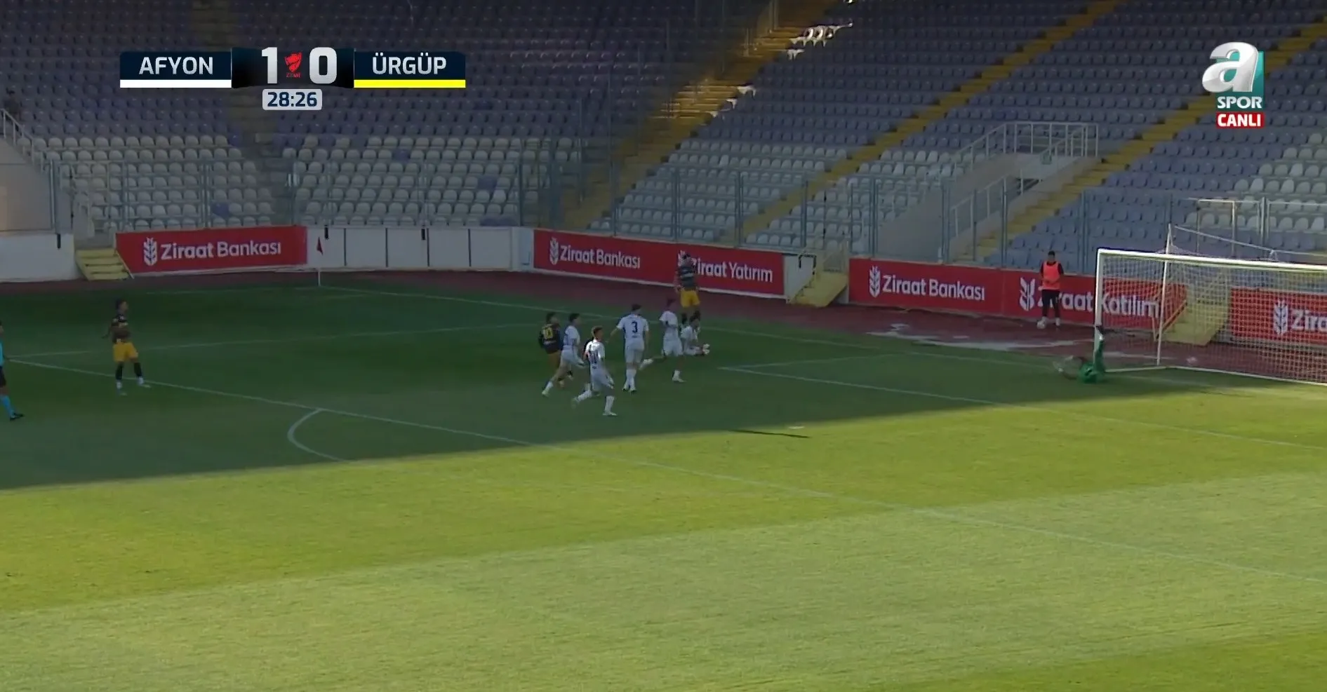 1923 Afyonkarahisarspor, Ürgüpspor'u 3-1 Mağlup Etti