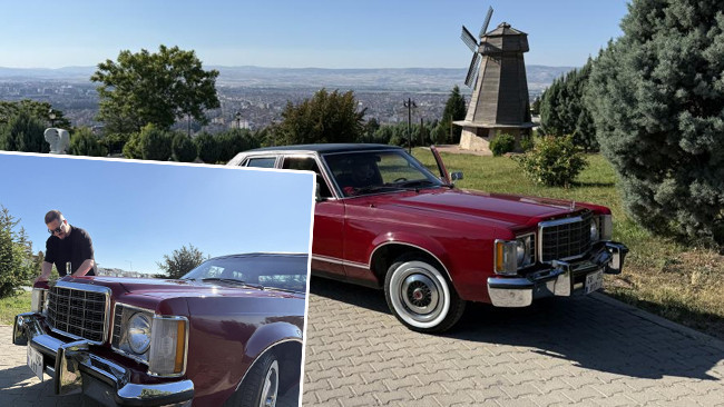 1975 model otomobiliyle sokak sokak geziyor: Çocuğuna miras bırakacak