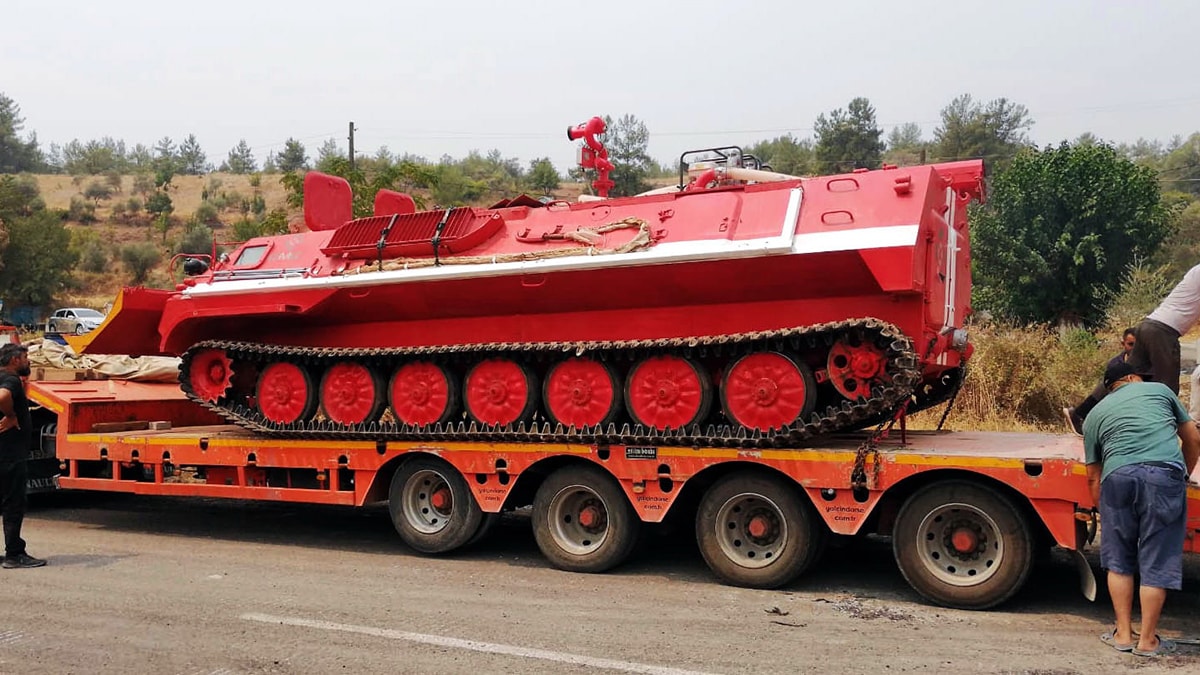 2021 Orman Yangınında Kaybolan İtfaiye Tankı Gizemi Çözülemedi