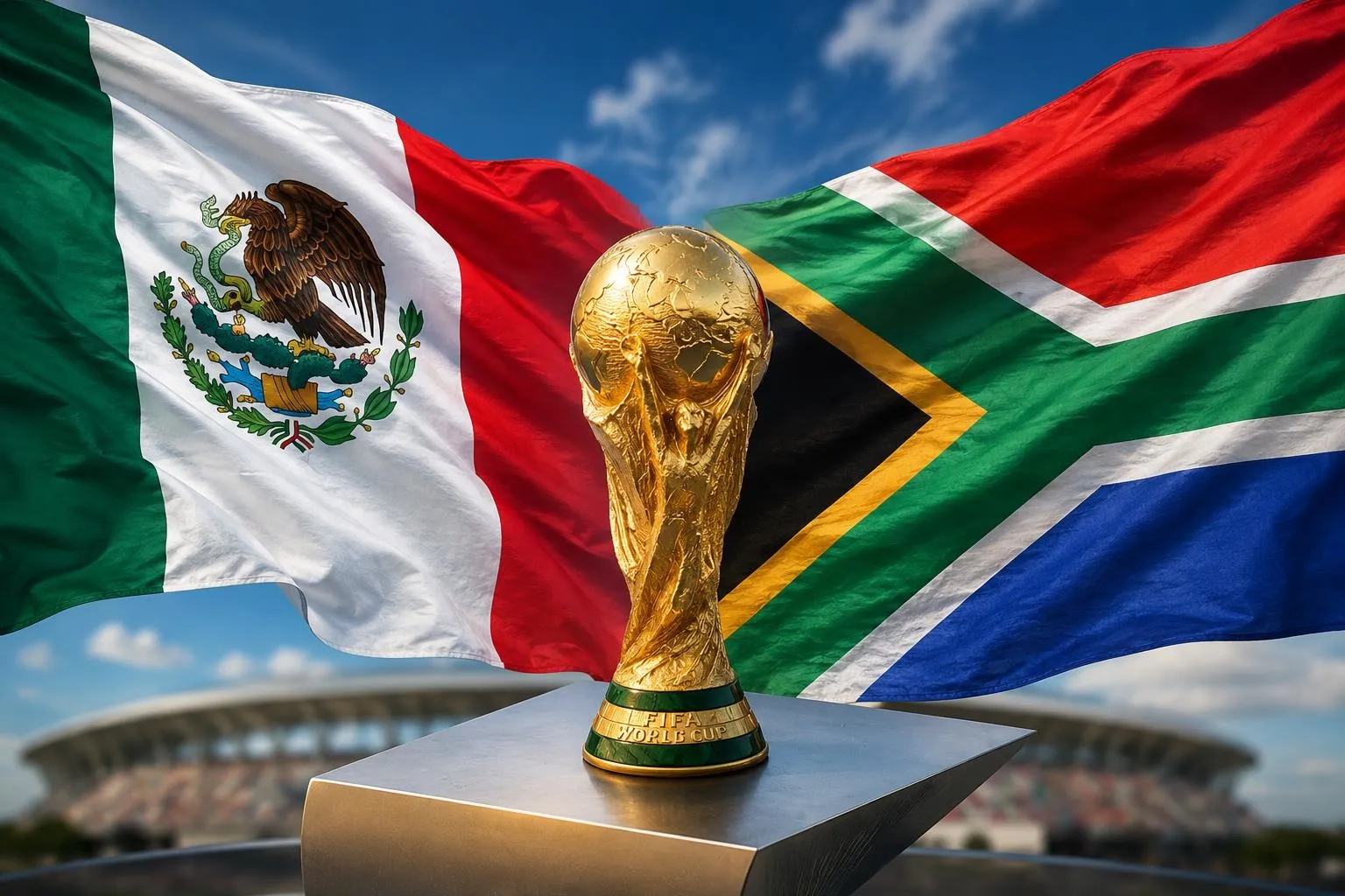 2026 Dünya Kupası açılışında Meksika Güney Afrika'yı yendi