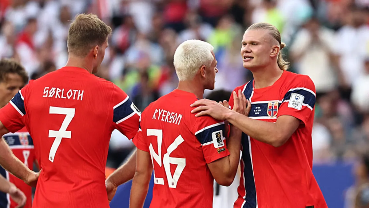 2026 Dünya Kupası: Haaland şov yaptı, Norveç farklı kazandı