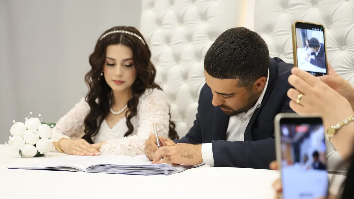 26.06.2026 çılgınlığı: Çiftler unutulmaz tarihte nikaha akın etti