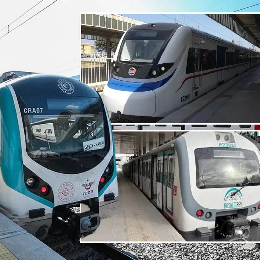 29 Ekim'de İstanbul, Ankara ve İzmir'de Belirli Raylı Hatlarda Ücretsiz Ulaşım