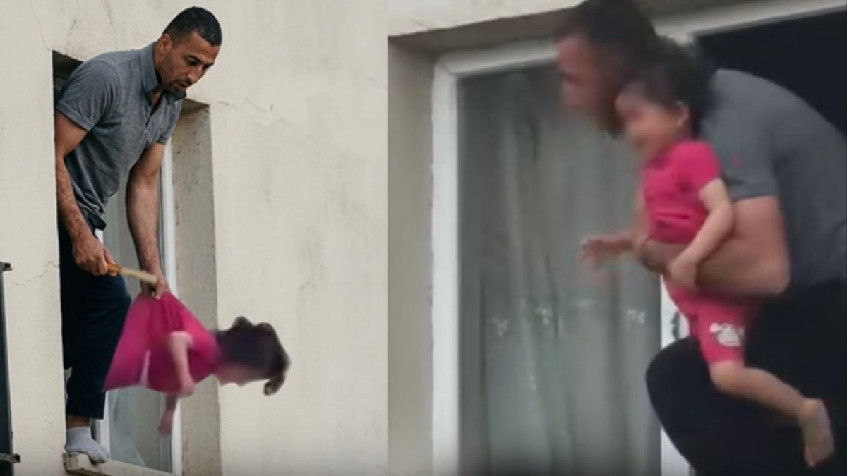 3 Yaşındaki Kızını Rehin Alan Baba: Olmaz Olsun Böyle Babalık