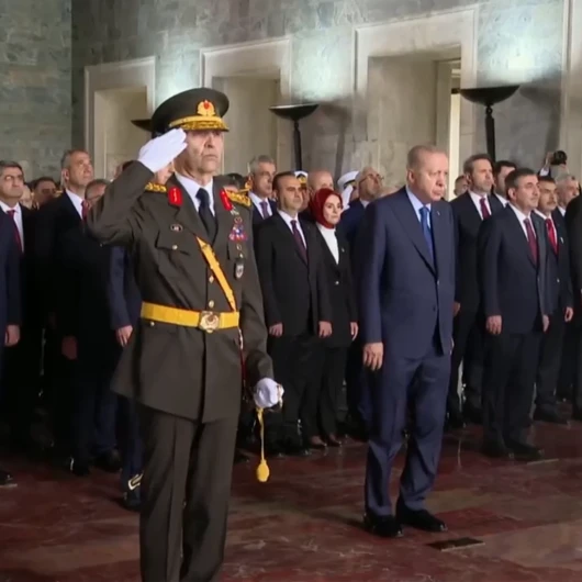 30 Ağustos Zafer Bayramı: Erdoğan Anıtkabir'de