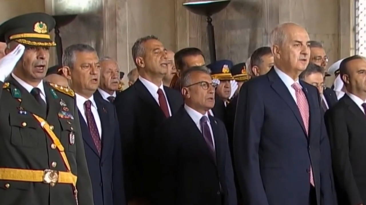 30 Ağustos Zafer Bayramı: Erdoğan ve Devlet Erkanı Anıtkabir'de