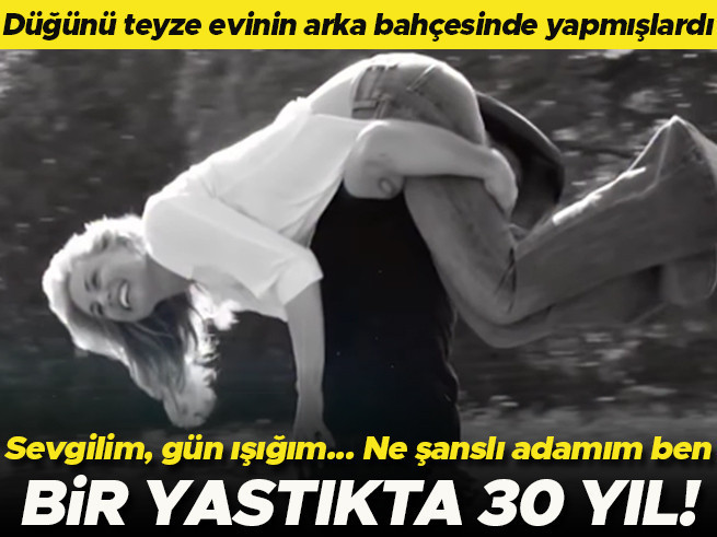 30 Yıllık Evliliğin Sırrı: Teyze Bahçesinden Yastıkta Kocamaya