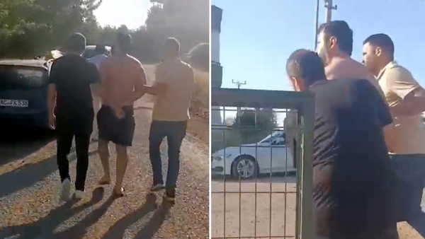 31 yıl hapis cezasıyla aranan hükümlü, komşusuna 'eve göz kulak ol' deyip yakalandı
