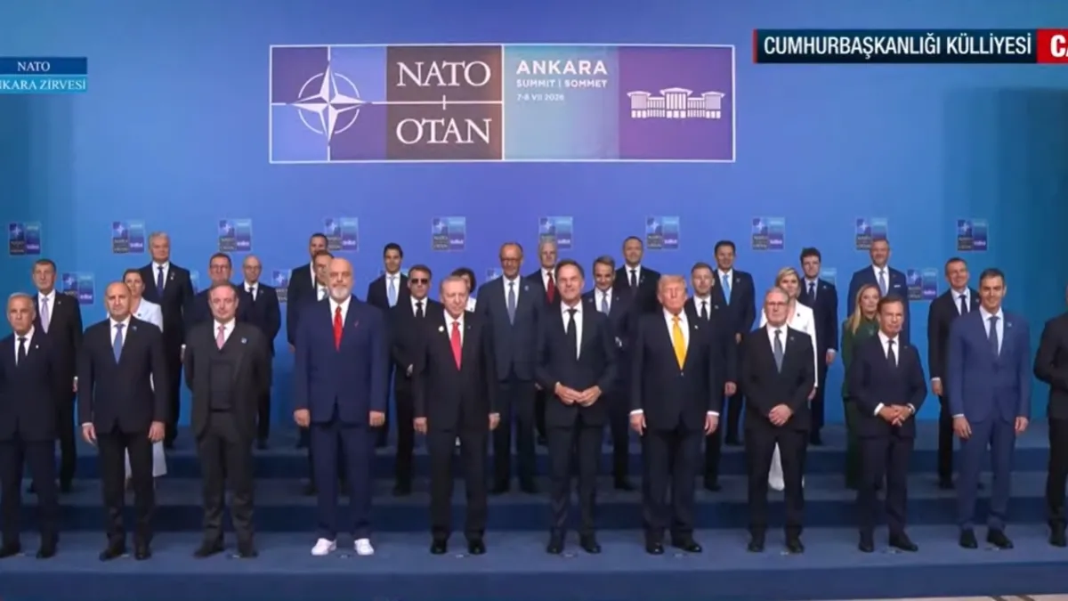 36. NATO Zirvesi'nde Tarihi Aile Fotoğrafı: Ankara'da 77 Yıllık İttifakın Karesi
