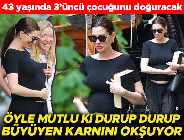 43 yaşında 3. çocuğa hazırlanan ünlü oyuncu heyecanını saklayamıyor