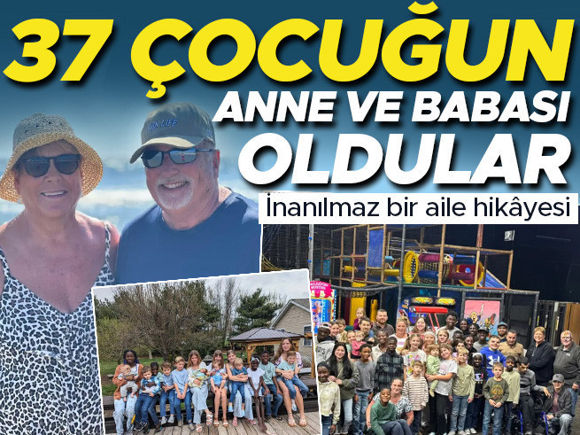 50 Yılda 37 Çocuk Büyüttüler: ABD'li Çiftin İnanılmaz Aile Hikayesi