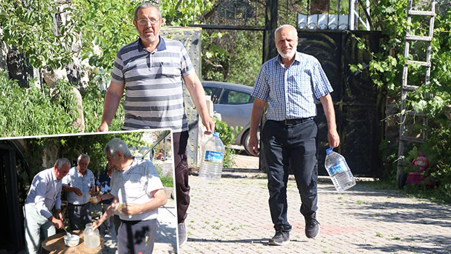 500 yıllık kar kuyuları yeniden açıldı: Gelenlere soğuk su ikramı