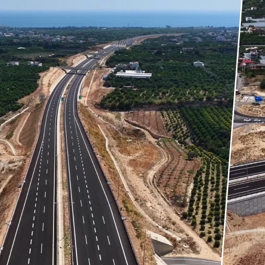 52 km'lik dev otoyol bitti: 2,5 saat 18 dakikaya inecek