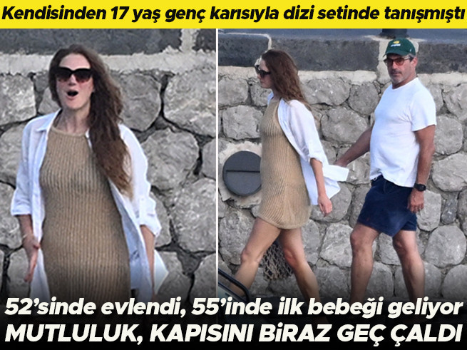 52'sinde Evlendi, 55'inde İlk Kez Baba Oldu: Mutluluk Kapısını Geç Çaldı