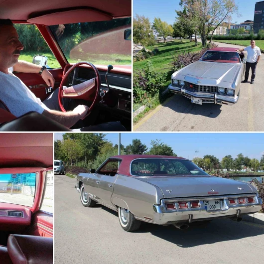 53 Yıldır Orijinal: Alparslan Türkeş'in Chevrolet Caprice'i Erzurum'da