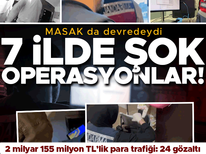 7 ilde sanal bahis operasyonu: 2 milyar 155 milyon TL hareketliliği tespit edildi