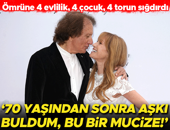 70 yaşında aşkı bulan ünlü oyuncu: Bu bir mucize