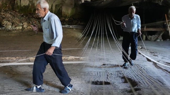 76 yaşındaki Macık, mağarada babasından kalan mirasa sahip çıkıyor