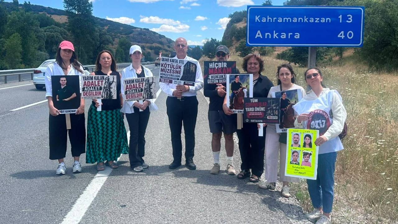 78 Can İçin Adalet Yürüyüşü 5. Günde Ankara'ya Ulaştı