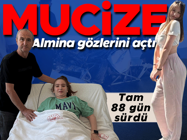 88 Gün Yoğun Bakımda Kalan Almina Hayata Tutundu