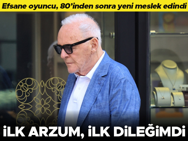 88 yaşında yeni meslek: Hopkins'in büyük tutkusu