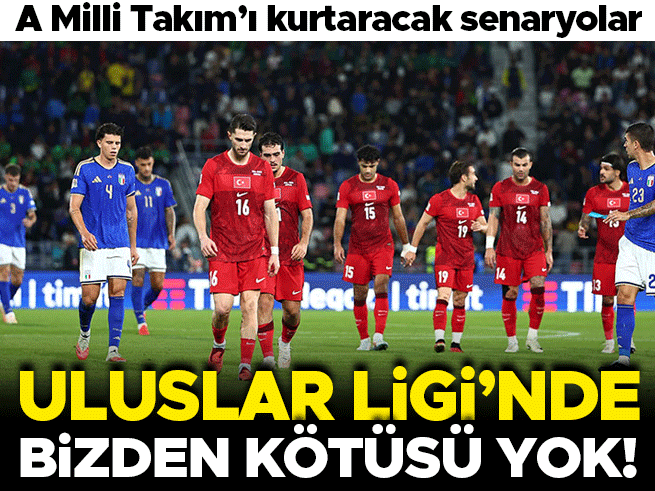 A Ligi'nde sıfır çeken Milli Takım: Bizden kötüsü yok