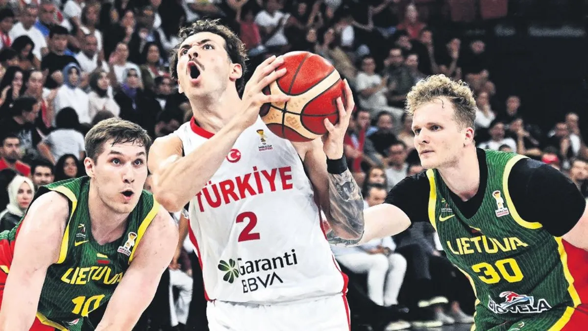 A Milli Basketbol Takımımız Litvanya’yı 28 Sayı Farkla Devirdi