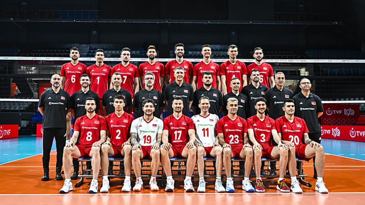 A Milli Erkek Voleybol Takımı Milletler Ligi'ne hazırlanıyor