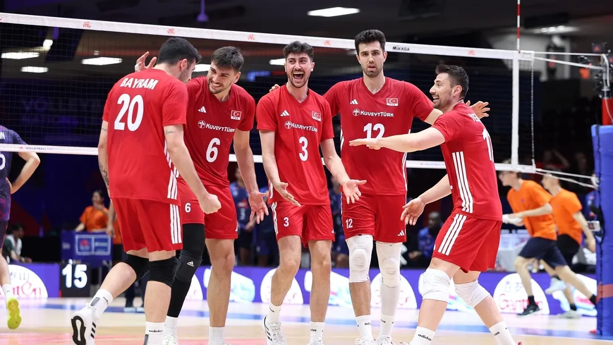 A Milli Erkek Voleybol Takımı, Milletler Ligi'nde Polonya ile Karşılaşacak