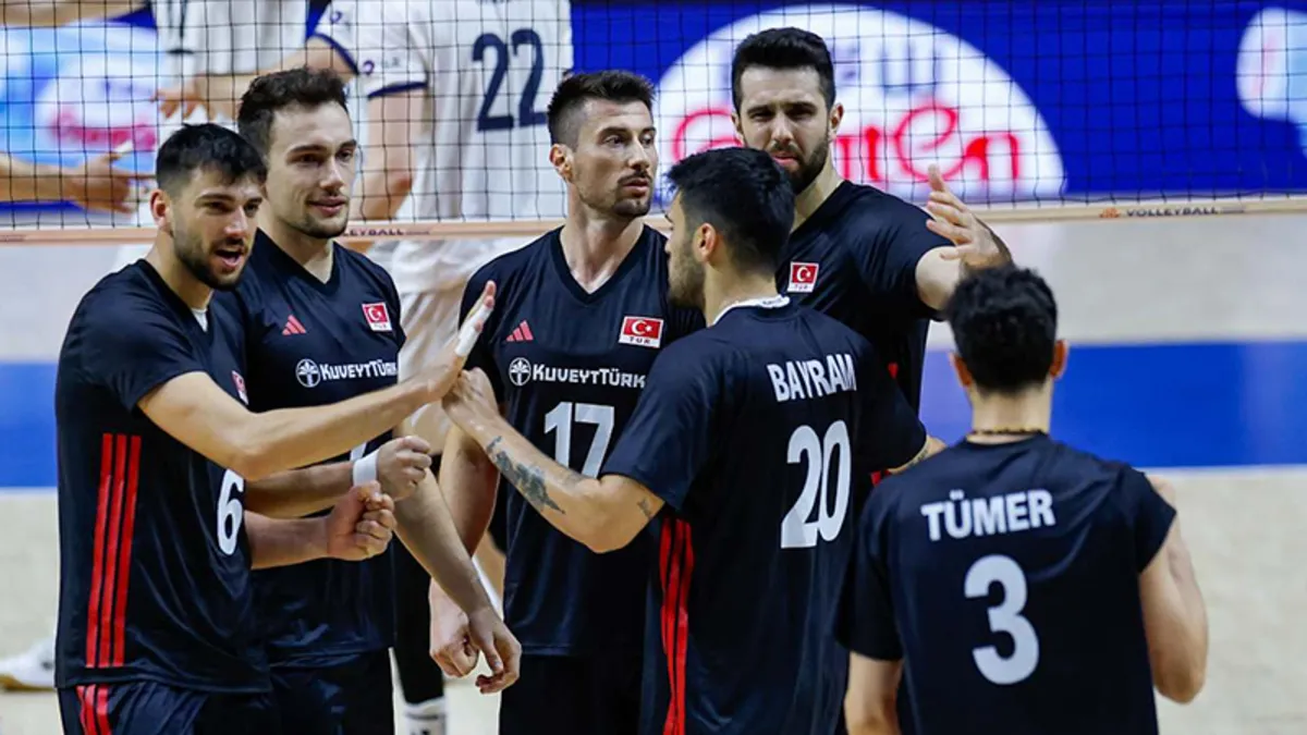 A Milli Erkek Voleybol Takımı, Slovenya'ya 3-1 Mağlup Oldu