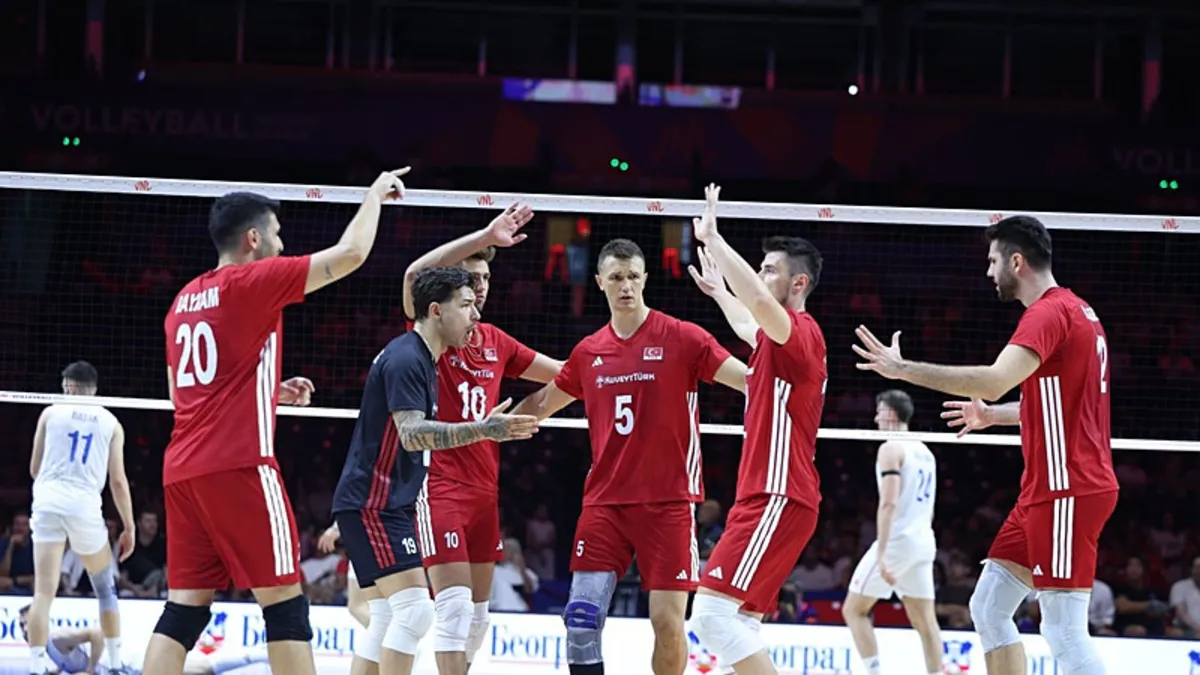 A Milli Erkek Voleybol Takımı Ukrayna ile Kritik Maça Çıkıyor