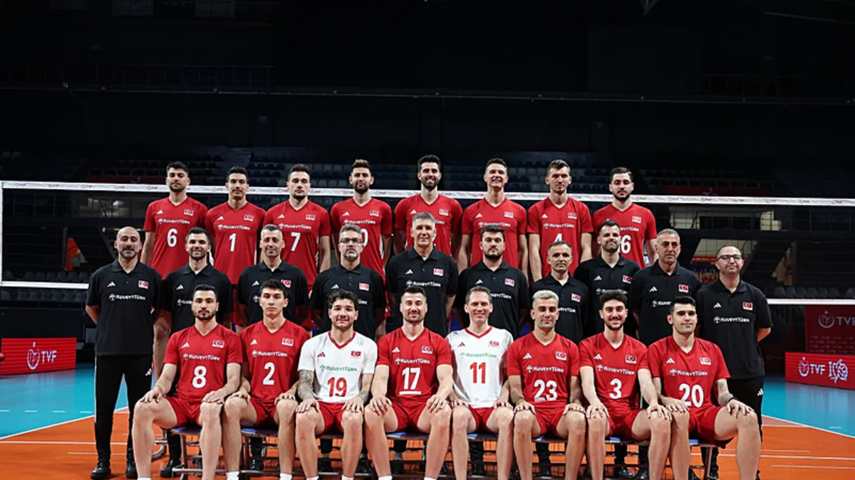A Milli Erkek Voleybol Takımı, VNL'de 3. Kez Sahne Alacak