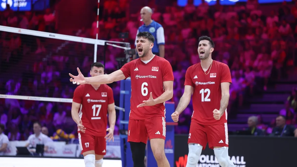 A Milli Voleybol Takımı VNL'de Arjantin ile Karşılaşıyor