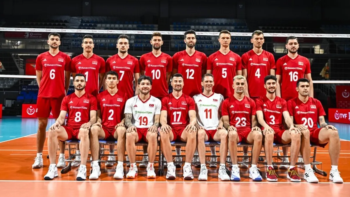 A Milli Erkek Voleybol Takımı, VNL'de Fransa ile Karşılaşıyor