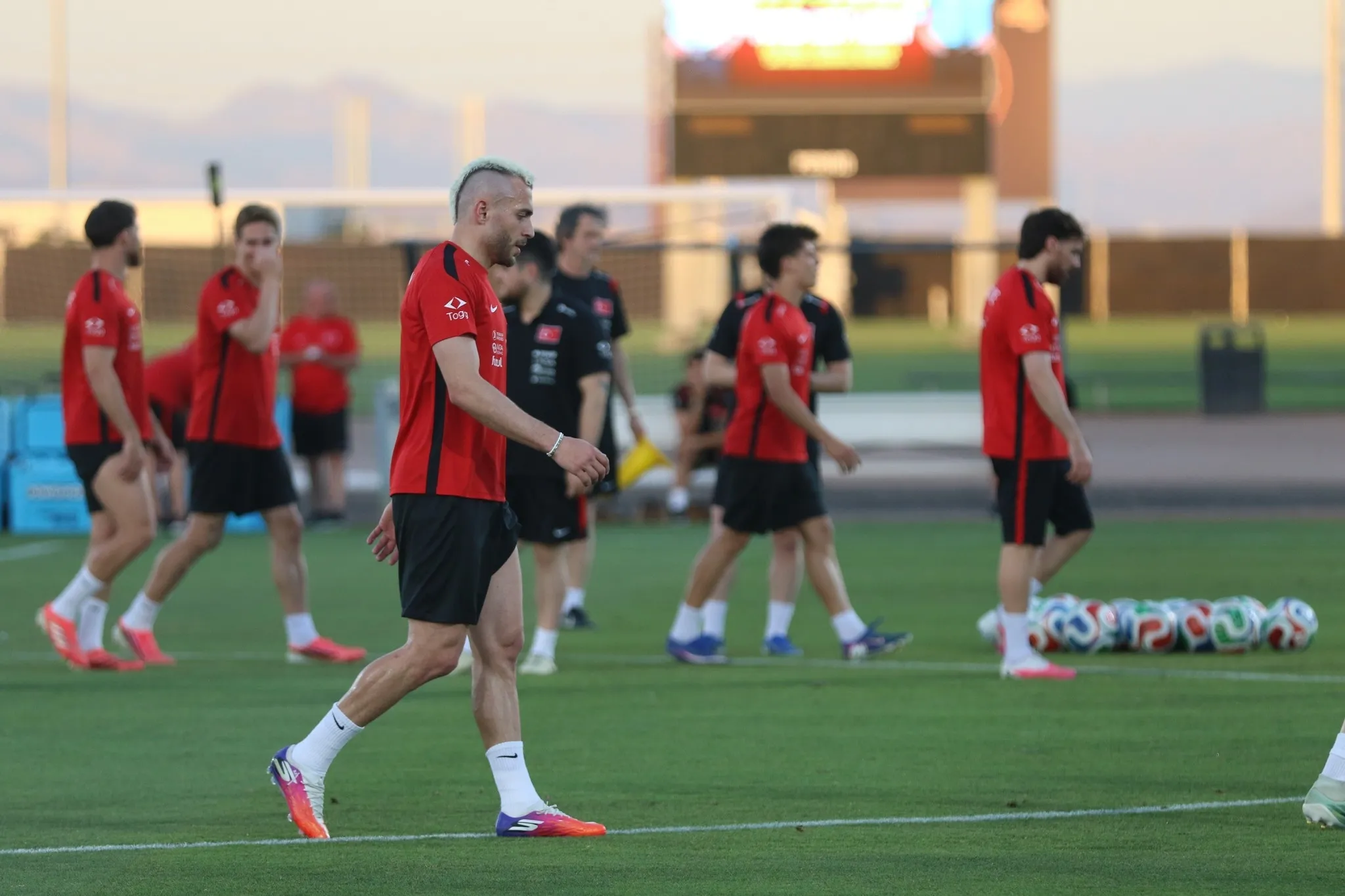 A Milli Futbol Takımı, ABD Maçı İçin Los Angeles'ta