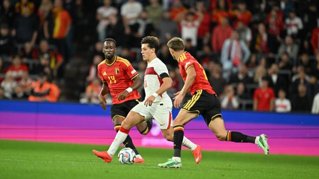 A Milli Futbol Takımı, Belçika'ya 3-0 Mağlup Oldu