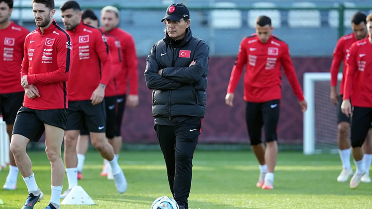 A Milli Futbol Takımı, Belçika Maçı Hazırlıklarını Sürdürüyor