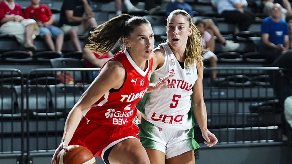 A Milli Kadın Basketbol Takımı, Portekiz'i 56-44 Mağlup Etti